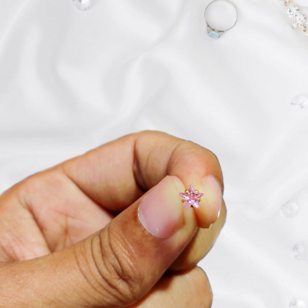 alibd ali bd 1 Stone Star Shape pink 2