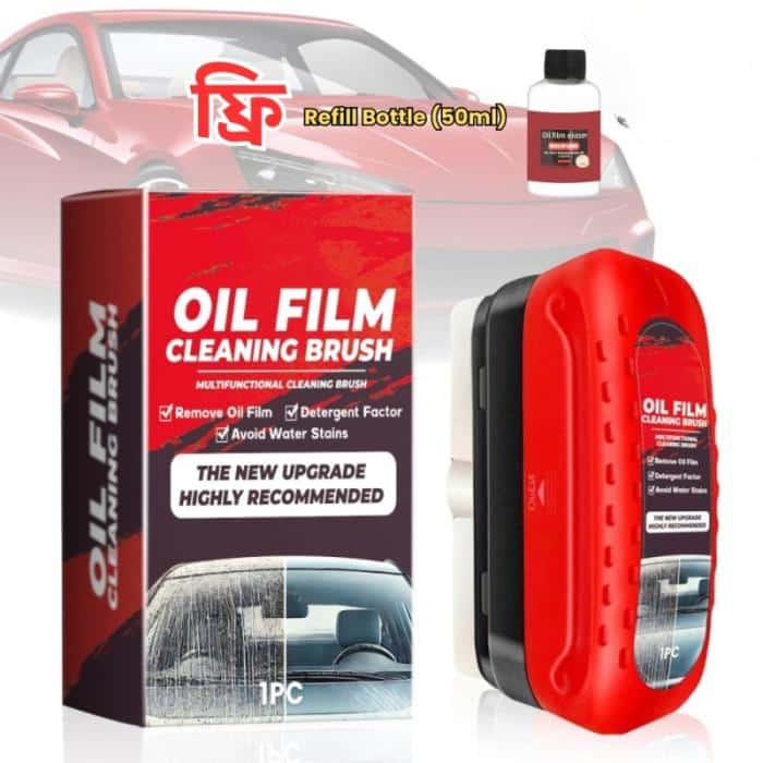 car glass oil film remover