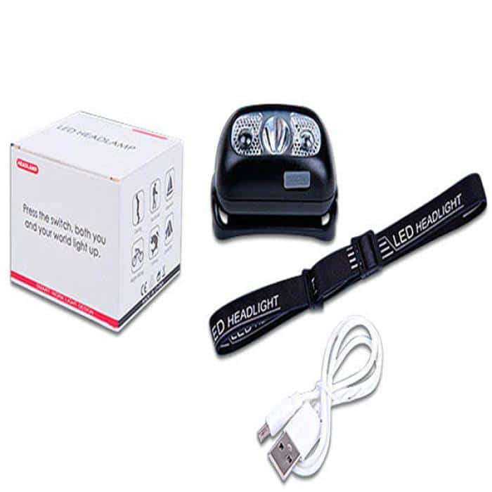 Super Bright Sensor Mini LED Headlamp